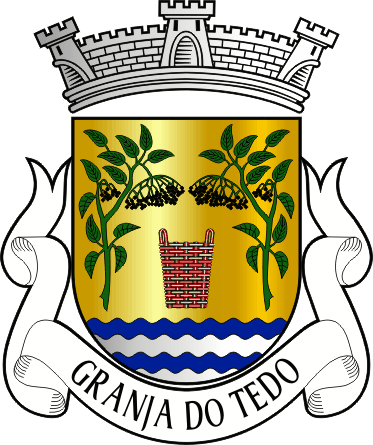 Brasão da freguesia de Granja do Tedo - Granja do Tedo civil parish, coat-of-arms Brasão da freguesia de Granja do Tedo - Granja do Tedo civil parish, coat-of-arms