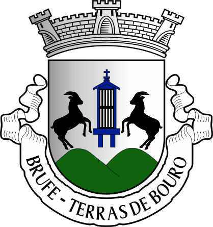 Brasão da antiga freguesia de Brufe - Brufe former civil parish, coat-of-arms Brasão da antiga freguesia de Brufe - Brufe former civil parish, coat-of-arms