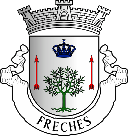 Brasão da antiga freguesia de Freches - Freches former civil parish, coat-of-arms Brasão da antiga freguesia de Freches - Freches former civil parish, coat-of-arms