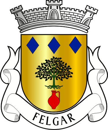 Brasão da antiga freguesia de Felgar - Felgar former civil parish, coat-of-arms Brasão da antiga freguesia de Felgar - Felgar former civil parish, coat-of-arms