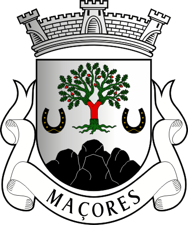 Brasão da antiga freguesia de Maçores - Maçores former civil parish, coat-of-arms Brasão da antiga freguesia de Maçores - Maçores former civil parish, coat-of-arms