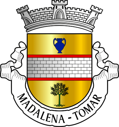 Brasão da antiga freguesia de Madalena - Madalena former civil parish, coat-of-arms