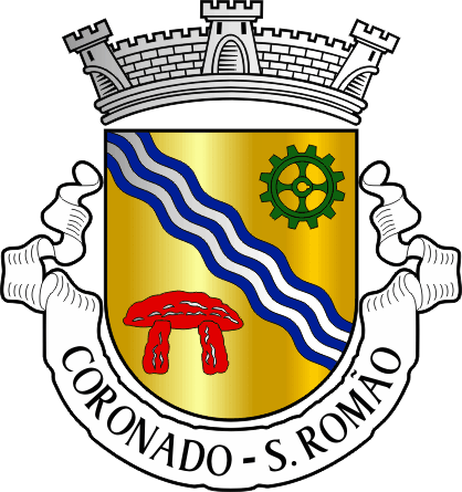 Brasão da antiga freguesia de Coronado (São Romão) - Coronado (São Romão) former civil parish, coat-of-arms