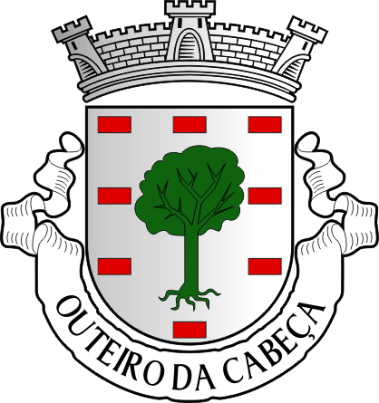 Brasão da antiga freguesia de Outeiro da Cabeça - Outeiro da Cabeça former civil parish, coat-of-arms