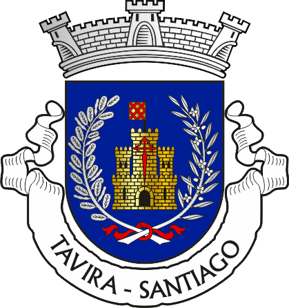 Brasão da antiga freguesia de Tavira (Santiago) - Tavira (Santiago) former civil parish, coat-of-arms