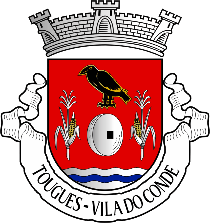 Brasão da antiga freguesia de Tougues - Tougues former civil parish, coat-of-arms