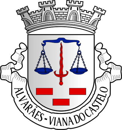 Brasão da freguesia de Alvarães - Alvarães civil parish, coat-of-arms