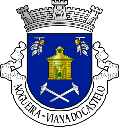 Brasão da antiga freguesia de Nogueira - Nogueira former civil parish, coat-of-arms Brasão da antiga freguesia de Nogueira - Nogueira former civil parish, coat-of-arms