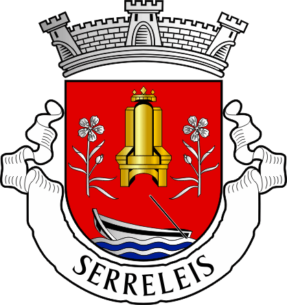 Brasão da antiga freguesia de Serreleis - Serreleis former civil parish, coat-of-arms Brasão da antiga freguesia de Serreleis - Serreleis former civil parish, coat-of-arms