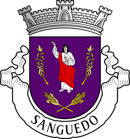 Brasão da freguesia de Sanguedo - Sanguedo civil parish, coat-of-arms
