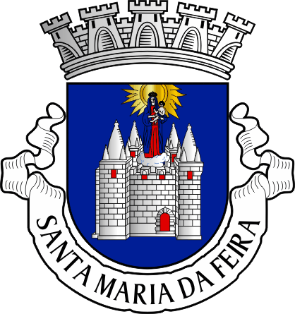 Brasão do Município de Santa Maria da Feira - Santa Maria da Feira municipal coat-of-arms