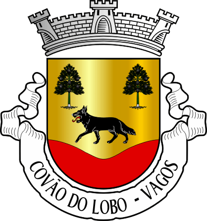 Brasão da antiga freguesia de Covão do Lobo - Covão do Lobo former civil parish, coat-of-arms
