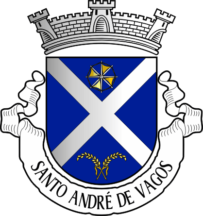 Brasão da freguesia de Santo André de Vagos - Santo André de Vagos civil parish, coat-of-arms