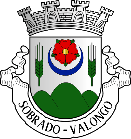 Brasão da antiga freguesia de Sobrado - Sobrado former civil parish, coat-of-arms