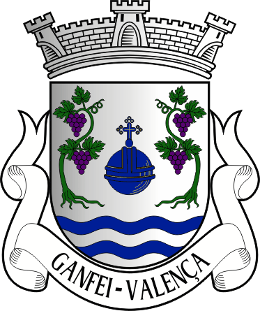 Brasão da freguesia de Ganfei - Ganfei civil parish, coat-of-arms