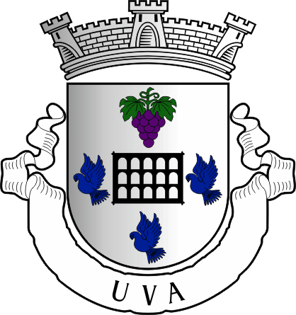 Brasão da antiga freguesia de Uva - Uva former civil parish, coat-of-arms