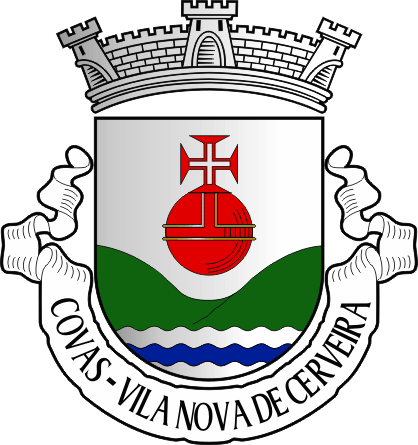 Brasão da freguesia de Covas - Covas civil parish, coat-of-arms Brasão da freguesia de Covas - Covas civil parish, coat-of-arms