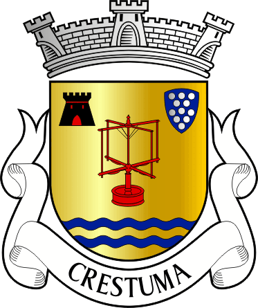 Brasão da antiga freguesia de Crestuma - Crestuma former civil parish, coat-of-arms