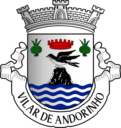 Brasão da freguesia de Vilar de Andorinho - Vilar de Andorinho civil parish, coat-of-arms