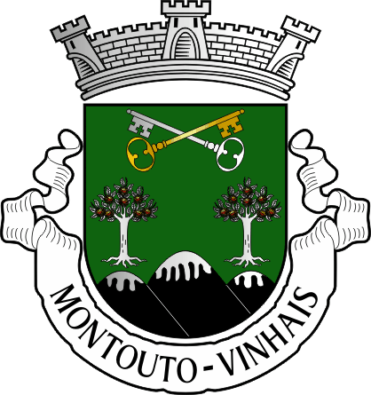 Brasão da antiga freguesia de Montouto - Montouto former civil parish, coat-of-arms