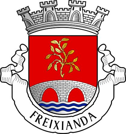 Brasão da antiga freguesia de Freixianda - Freixianda former civil parish, coat-of-arms
