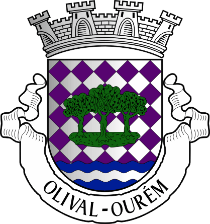 Brasão da antiga freguesia de Olival - Olival former civil parish, coat-of-arms
