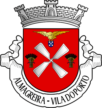 Brasão da freguesia de Almagreira - Almagreira civil parish, coat-of-arms
