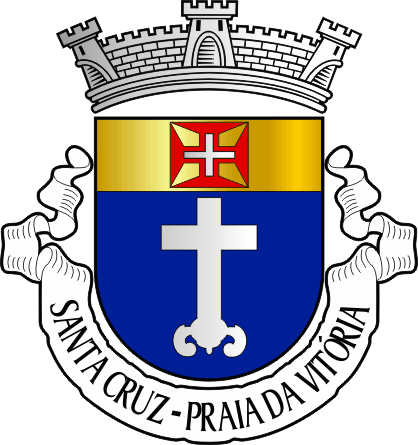 Brasão da freguesia de Praia da Vitória (Santa Cruz) - Praia da Vitória (Santa Cruz) civil parish, coat-of-arms Brasão da freguesia de Praia da Vitória (Santa Cruz) - Praia da Vitória (Santa Cruz) civil parish, coat-of-arms