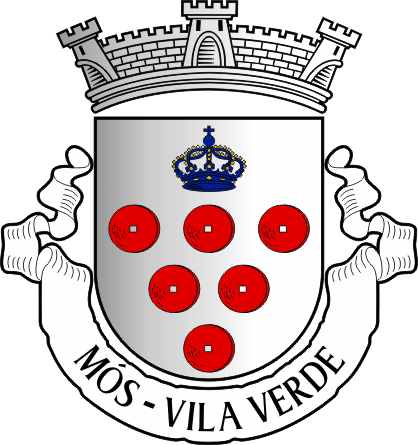 Brasão da antiga freguesia de Mós - Mós former civil parish, coat-of-arms