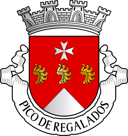 Brasão da antiga freguesia de Pico de Regalados - Pico de Regalados former civil parish, coat-of-arms