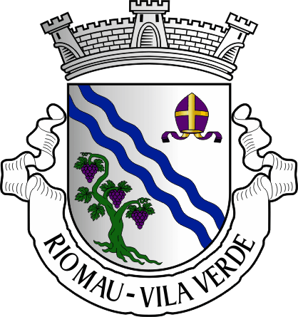 Brasão da antiga freguesia de Rio Mau - Rio Mau former civil parish, coat-of-arms
