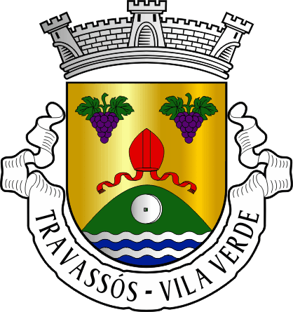 Brasão da antiga freguesia de Travassós - Travassós former civil parish, coat-of-arms