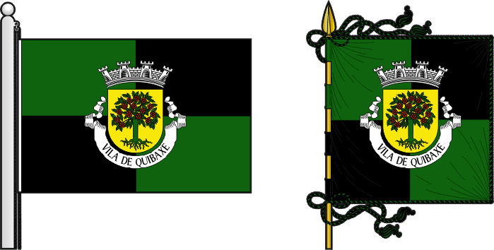 Bandeira e estandarte do Concelho dos Dembos - Dembos municipal flag and banner