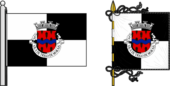 Bandeira e estandarte do Concelho do Baixo Limpopo - Baixo Limpopo municipal flag and banner