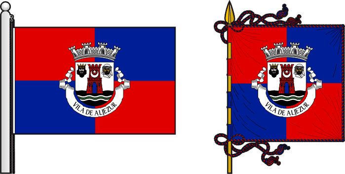 Proposta para a bandeira e estandarte do Município de Aljezur - Aljezur municipal flag and banner proposal