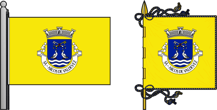 Bandeira e estandarte da antiga freguesia de Sá - Sá former civil parish, flag and banner Bandeira e estandarte da antiga freguesia de Sá - Sá former civil parish, flag and banner
