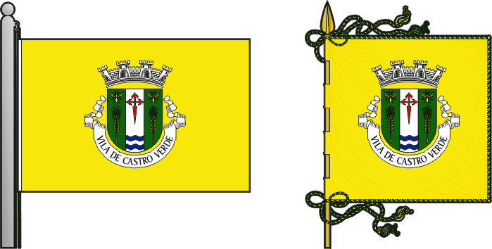 Proposta para a bandeira e estandarte do Município de Aljezur - Aljezur municipal flag and banner proposal