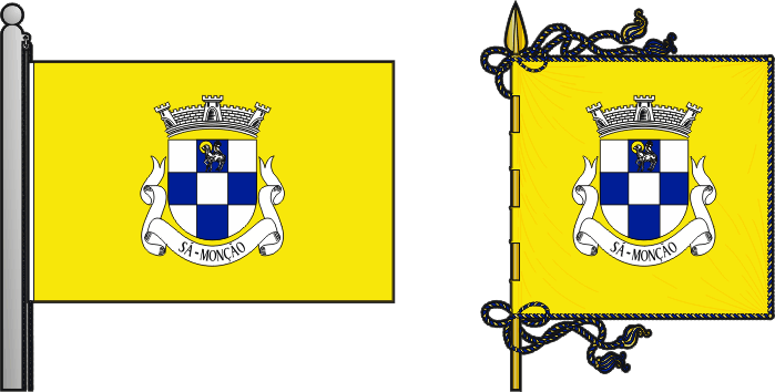 Bandeira e estandarte da antiga freguesia de Sá - Sá former civil parish, flag and banner Bandeira e estandarte da antiga freguesia de Sá - Sá former civil parish, flag and banner