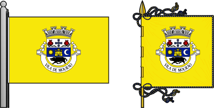 Proposta para a bandeira e estandarte do Município de Mourão - Mourão municipal flag and banner proposal