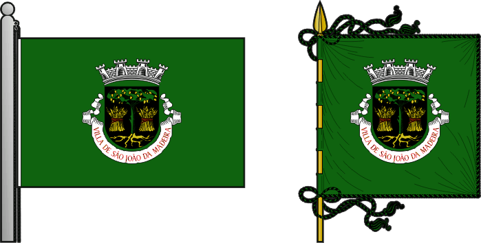 Primeira proposta para a bandeira e estandarte do Município de São João da Madeira - São João da Madeira municipal flag and banner first proposal