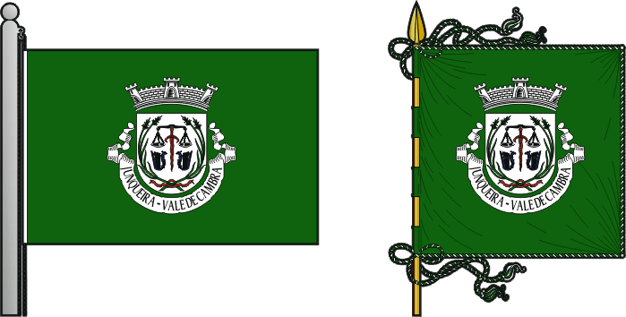 Bandeira e estandarte da freguesia de Junqueira - Junqueira civil parish, flag and banner Bandeira e estandarte da freguesia de Junqueira - Junqueira civil parish, flag and banner
